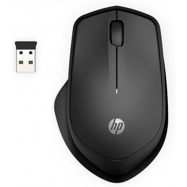 HP 280 Silent Wireless mouse Ufficio Mano destra RF Wireless Ottico
