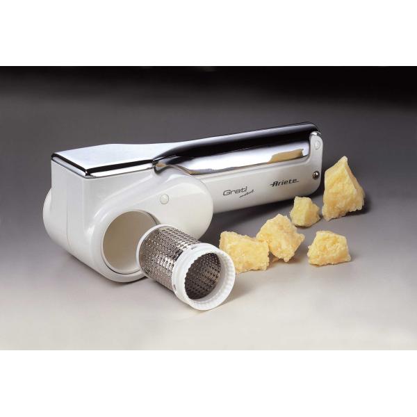 ARIETE GRATI'' METAL (0044) - GRATTUGIA ELETTRICA CORDLESS - MANICO IN METALLO - 1500 MAH