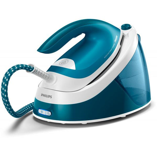 Philips GC6840/20 ferro da stiro a caldaia 2400 W 1,3 L SteamGlide Blu, Bianco