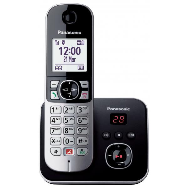 PANASONIC KX-TG6861JTB BLACK DECT CON SEGRETERIA