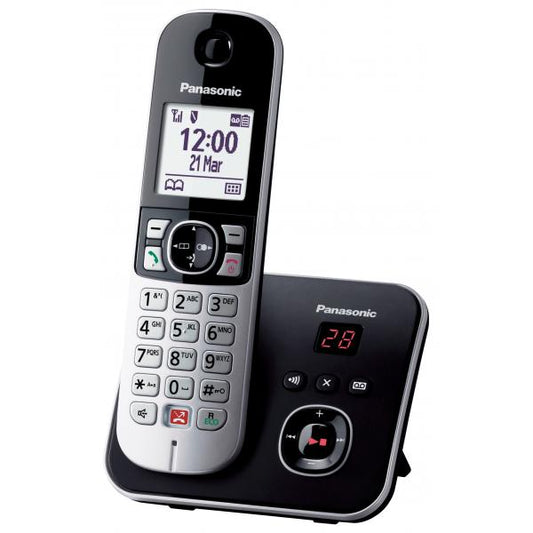 PANASONIC KX-TG6861JTB BLACK DECT CON SEGRETERIA