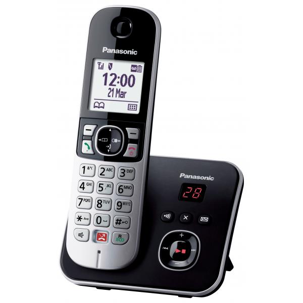 PANASONIC KX-TG6861JTB BLACK DECT CON SEGRETERIA