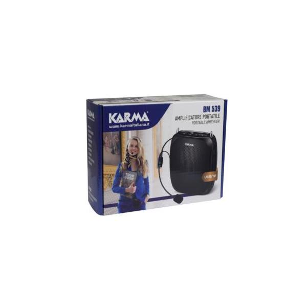 Karma Italiana BM 539 Altoparlante portatile mono Nero 10 W