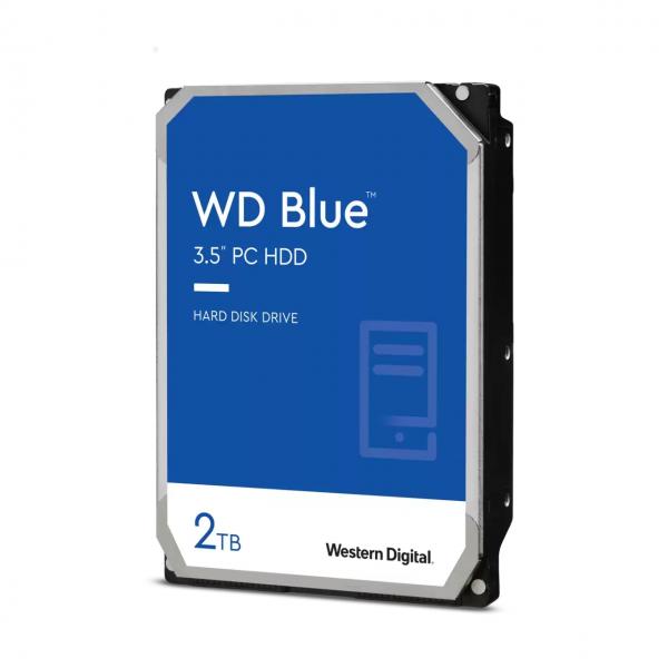 WESTERN DIGITAL WD BLUE HDD 2TB (WD20EZBX) - HARD DISK INTERNO 2TB - 3.5"" - SATA 3