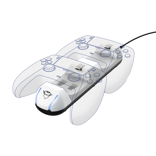 TRUST GXT 251 (24173) - DOCK DI RICARICA DUALE PER CONTROLLER PS5