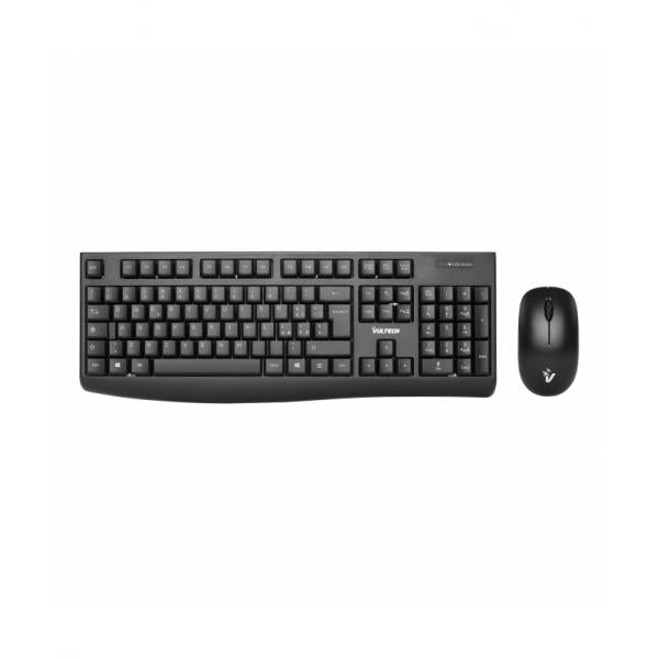 VULTECH KM-821W - KIT WIRELESS TASTIERA + MOUSE CON 1600 DPI REGOLABILI