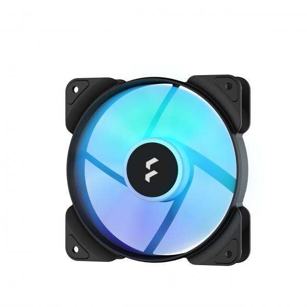 FRACTAL VENTOLA CASE ASPECT 12 RGB PWM BLACK FRAME