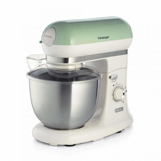 ARIETE ARIETE IMPASTATRICE VINTAGE VERDE (1588/04) - TAZZA ACCIAIO INOX 5,5 L - 7 VELOCITA'' + PULSE - 2400W