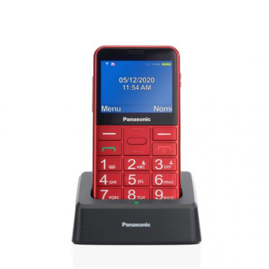 PANASONIC KX-TU155EXRN RED EASY PHONE 2.4"/