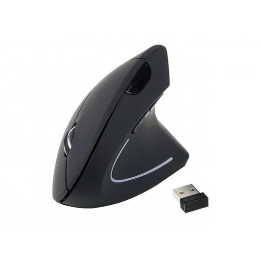 EQUIP 245110 - MOUSE ERGONOMICO WIRELESS - DPI SWITCH (800/1200/1600)