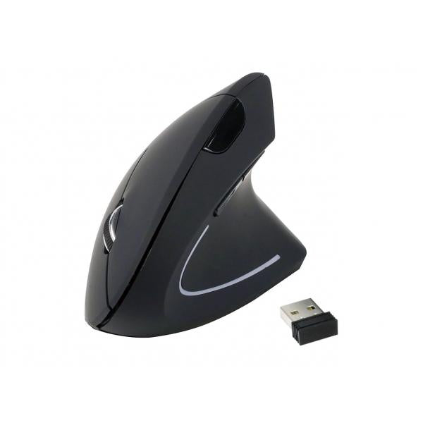 EQUIP 245110 - MOUSE ERGONOMICO WIRELESS - DPI SWITCH (800/1200/1600)