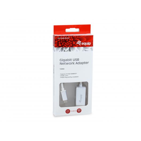 EQUIP 133454 - ADATTATORE DI RETE USB-C / RJ45 GIGABIT NETWORK