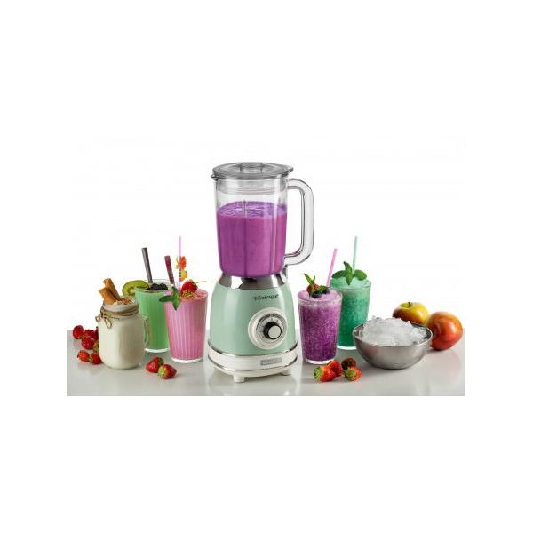 ARIETE FRULLATORE VINTAGE VERDE (0583/04) - 1,5L - 4 VELOCITA'' + PULSE - TRITAGHIACCIO - 1000W