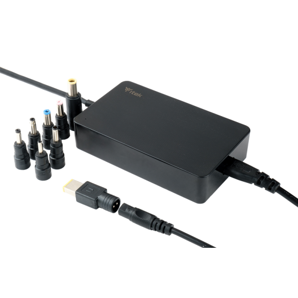 ITEK ALIMENTATORE UNIV.NOTEBOOK 90W 8 conn, Slim Design