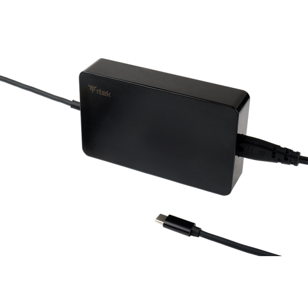 ITEK ALIMENTATORE UNIV. NOTEBOOK USB-C 90W
