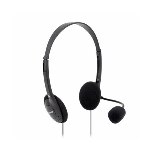 VULTECH HS-01 REV. 2.2 - CUFFIE CON MICROFONO E CON DOPPIO JACK 3,5MM E ADATTATORE
