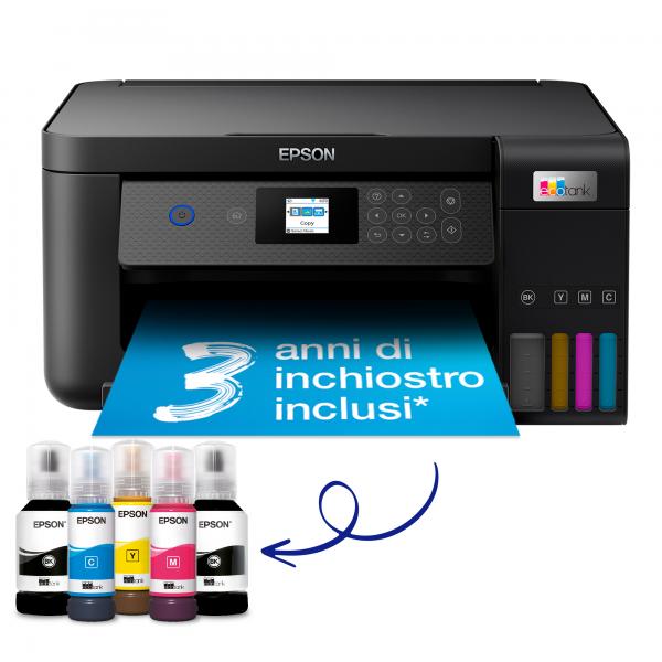 Epson EcoTank ET-2850 Ad inchiostro 5760 x 1440 DPI 33 ppm