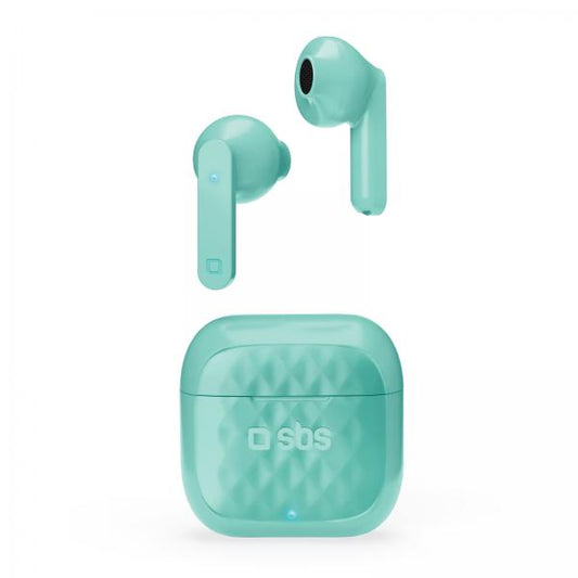 SBS TWS Air Free Cuffie True Wireless Stereo (TWS) In-ear Musica e Chiamate Base di ricarica Verde - (SBS TWS Air Free Cuffie True Wireless Stereo (TWS) In-ear Musica e Chiamate Base di ricarica Verde)