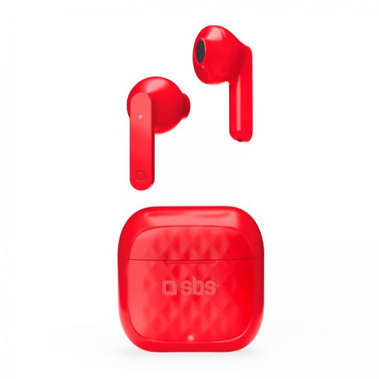 SBS TWS Air Free Cuffie True Wireless Stereo (TWS) In-ear Musica e Chiamate Base di ricarica Rosso - (SBS TWS Air Free Cuffie True Wireless Stereo (TWS) In-ear Musica e Chiamate Base di ricarica Rosso)