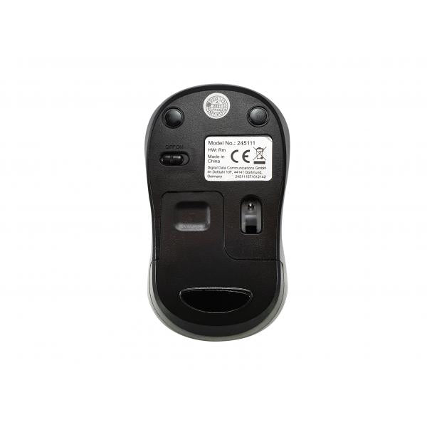 EQUIP 245111 - MOUSE WIRELESS - 1200 DPI - BLACK