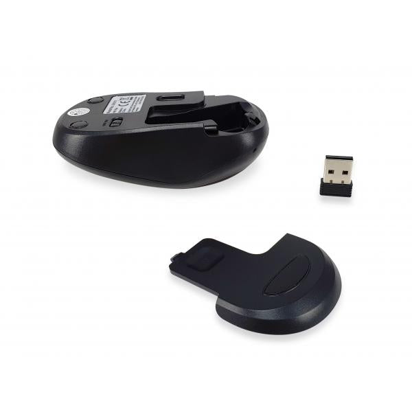 EQUIP 245111 - MOUSE WIRELESS - 1200 DPI - BLACK