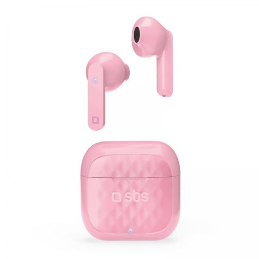 SBS TEEARAIRFREETWSP cuffia e auricolare Cuffie Wireless In-ear Bluetooth Rosa - (SBS TEEARAIRFREETWSP cuffia e auricolare Cuffie Wireless In-ear Bluetooth Rosa)