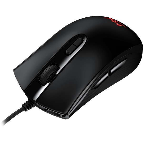 HyperX Pulsefire Core Black USB Gaming mouse Ambidestro Ottico 6200 DPI