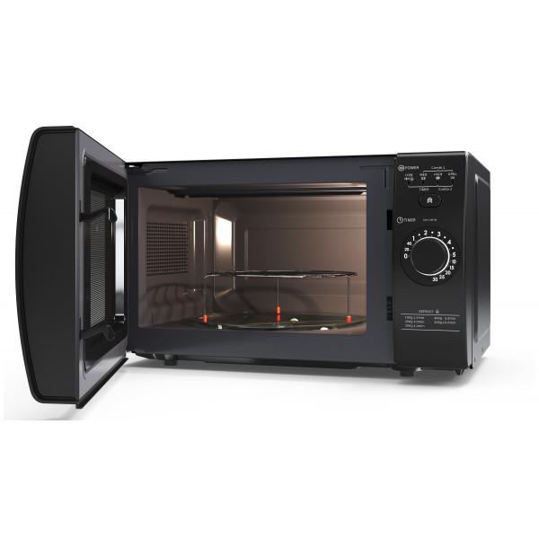 SHARP YC-GG02E-B - FORNO A MICROONDE 20L - 800W - CONTROLLO DIGITALE - GRILL - 11 LIVELLI DI POTENZA - BLACK