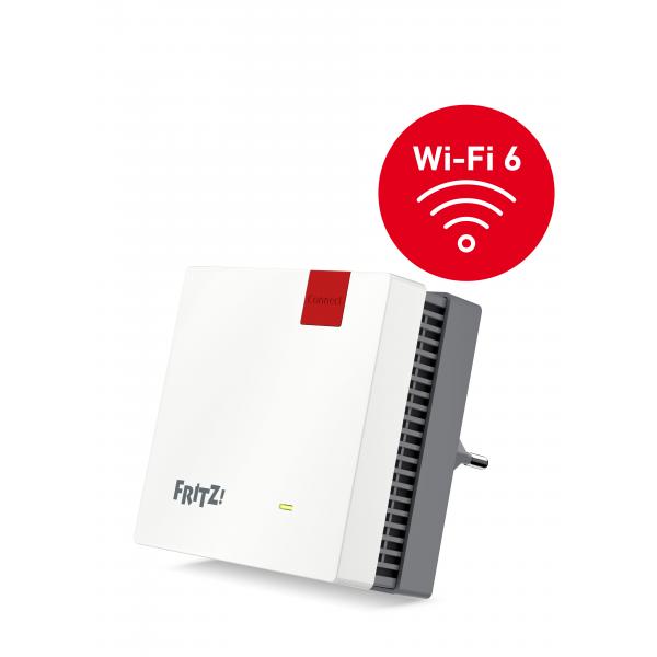 Repeater FRITZ! 1200 AX Ripetitore di rete 2400 Mbit/s Bianco