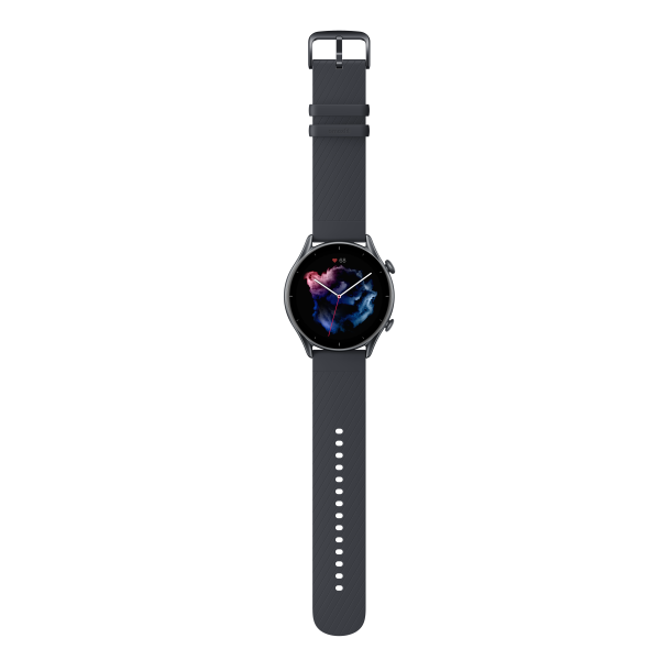 Amazfit GTR 3 Pro 3,68 cm (1.45") AMOLED 46 mm Digitale 480 x 480 Pixel Touch screen Nero Wi-Fi GPS (satellitare)