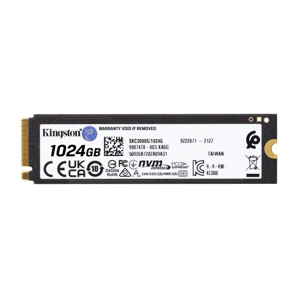 KT SSD 1024GB KC3000 NVMe M2