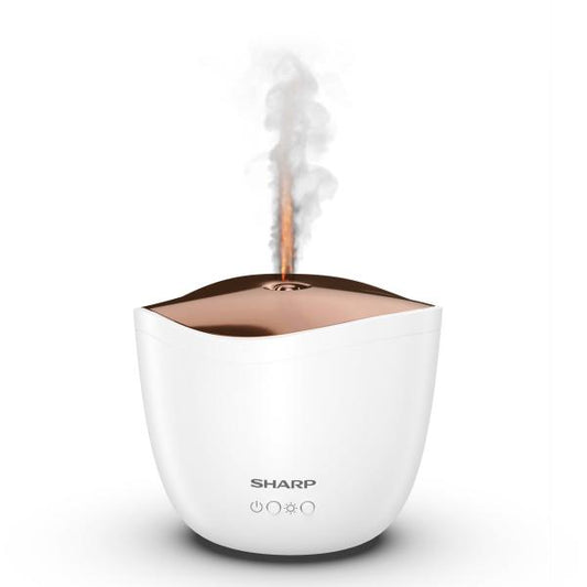 Sharp DF-A1E-W diffusore di aromi Cisterna Plastica Oro, Bianco - (Sharp DF-A1E-W diffusore di aromi Cisterna Plastica Oro, Bianco)