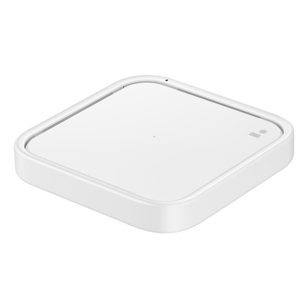 SAMSUNG SUPER FAST WIRELESS CHARGER (WHITE) (EP-P2400BWEGEU) - CARICABATTERIE SMARTPHONE WIRELESS - MAX 15W