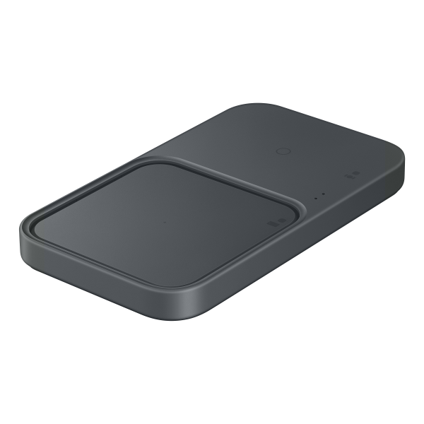 SAMSUNG SUPER FAST WIRELESS CHARGER DUO (BLACK) (EP-P5400BBEGEU) - CARICABATTERIE SMARTPHONE WIRELESS - MAX 15W