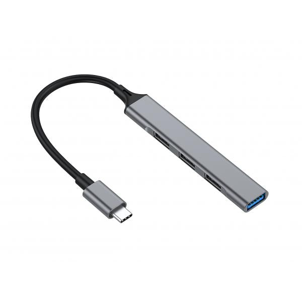 EQUIP 128961 - HUB USB-C 3-PT USB-A 2.0 + 1-PT USB-A 3.2
