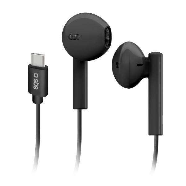 SBS Studio Mix 65c Cuffie Cablato In-ear Musica e Chiamate USB tipo-C Nero - (SBS Studio Mix 65c Cuffie Cablato In-ear Musica e Chiamate USB tipo-C Nero)