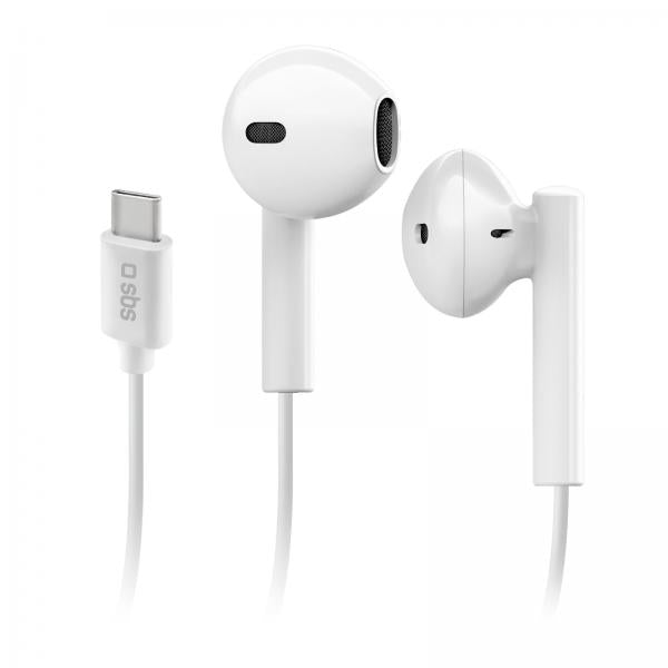 SBS Studio Mix 65c Cuffie Cablato In-ear Musica e Chiamate USB tipo-C Bianco - (SBS Studio Mix 65c Cuffie Cablato In-ear Musica e Chiamate USB tipo-C Bianco)