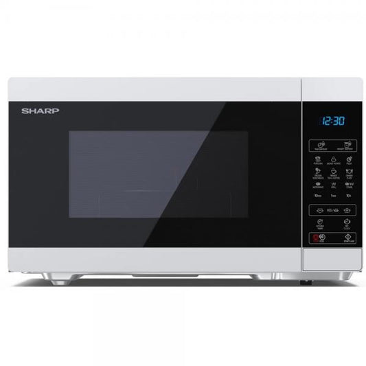 SHARP YC-MG81E-W - FORNO A MICROONDE 28L - 900W - CONTROLLO DIGITALE - GRILL - 11 LIVELLI DI POTENZA - WHITE