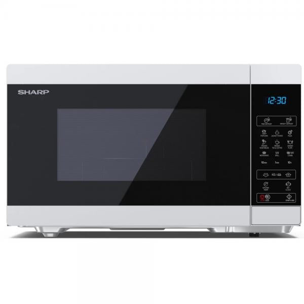 SHARP YC-MG81E-W - FORNO A MICROONDE 28L - 900W - CONTROLLO DIGITALE - GRILL - 11 LIVELLI DI POTENZA - WHITE