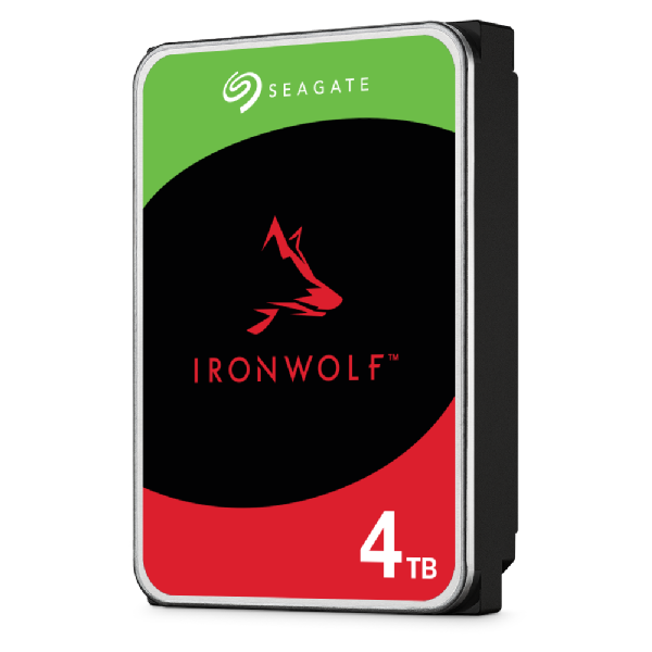SEAGATE IRONWOLF 4TB - HDD 3.5"" PER NAS (ST4000VN006)
