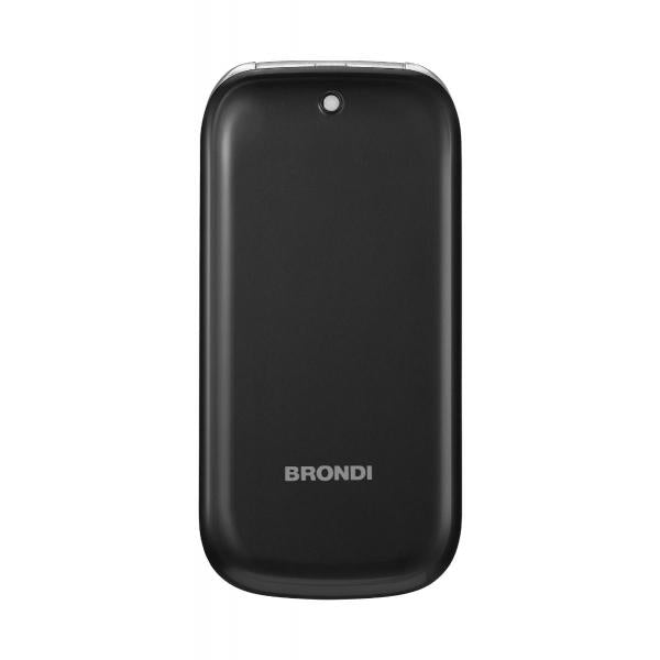 BRONDI STONE+ BLACK 2.4" FEATURE PHONE CLAMSHELL