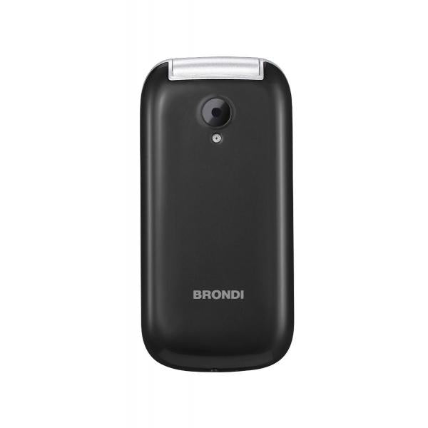 BRONDI STONE+ BLACK 2.4" FEATURE PHONE CLAMSHELL