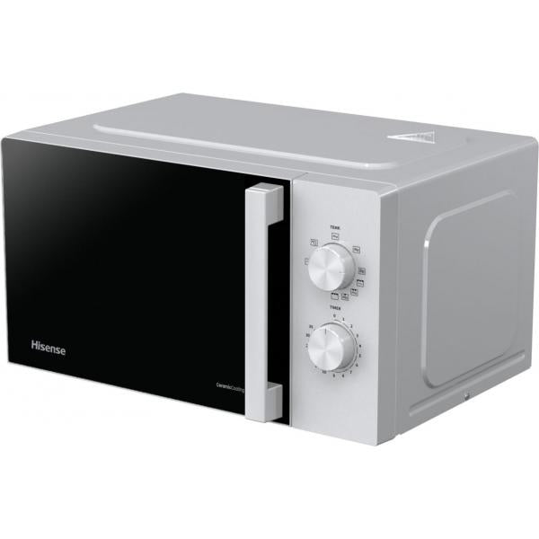 HISENSE MICROONDE 20LT 700W + GRILL ANALOGICO WHITE
