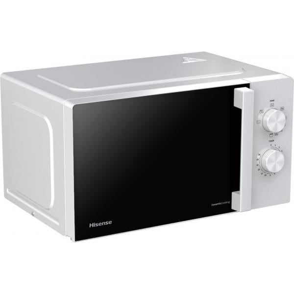 HISENSE MICROONDE 20LT 700W + GRILL ANALOGICO WHITE