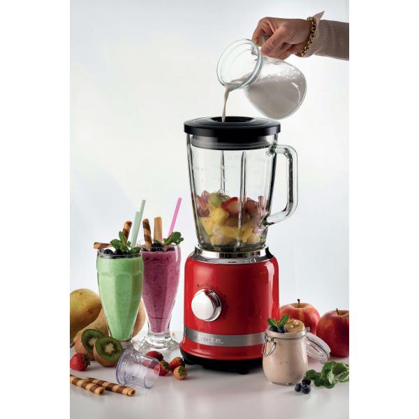 ARIETE FRULLATORE MODERNA ROSSO (0585/00) - 1,5L - 4 VELOCITA'' + PULSE - TRITAGHIACCIO - 1000W