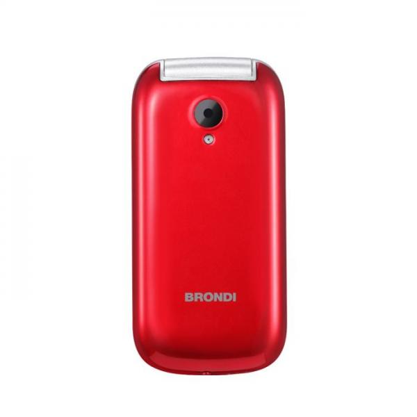 BRONDI STONE+ RED 2.4" FEATURE PHONE CLAMSHELL