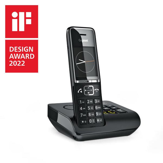 GIGASET COMFORT 550A (NERO) - TELEFONO CORDLESS CON SEGRETERIA E VIVAVOCE
