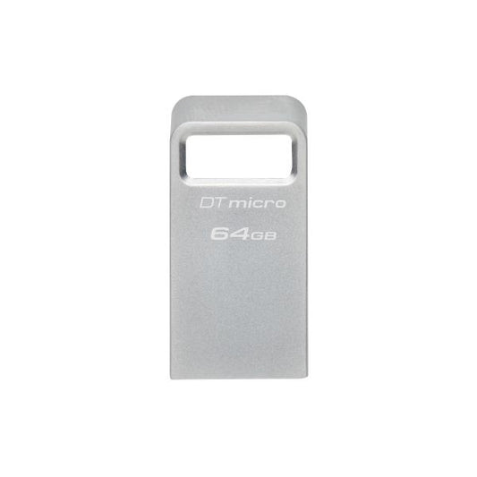 KINGSTON DATATRAVELER MICRO (DTMC3G2/64GB) - PEN DRIVE 64GB USB 3.2 - METAL CHASSIS