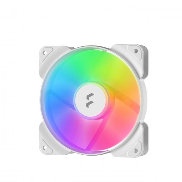 FRACTAL VENTOLA CASE ASPECT 12 RGB PWM WHITE FRAME