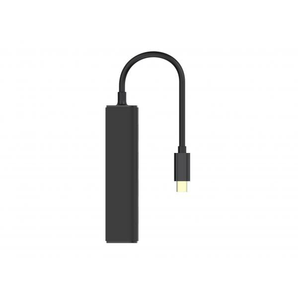 CONCEPTRONIC CTC4USB3 - HUB USB-C 4-PT USB-A 3.0 CON AUDIO JACK